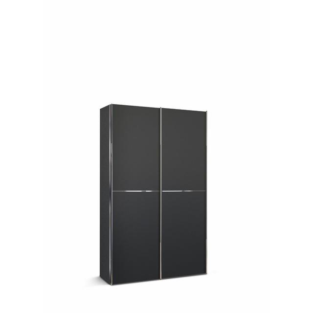 Talfren 2 Door Sliding Wardrobe Ebern Designs Size: 216cm H x 250cm W x 68cm D on Productcaster.