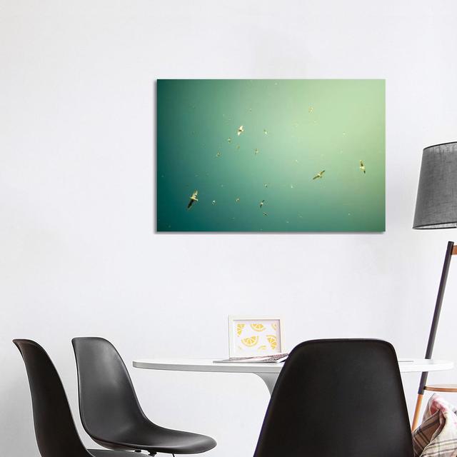 Dots by Nik Rave - Wrapped Canvas Print Latitude Run Size: 66.04cm H x 101.6cm W x 1.9cm D on Productcaster.