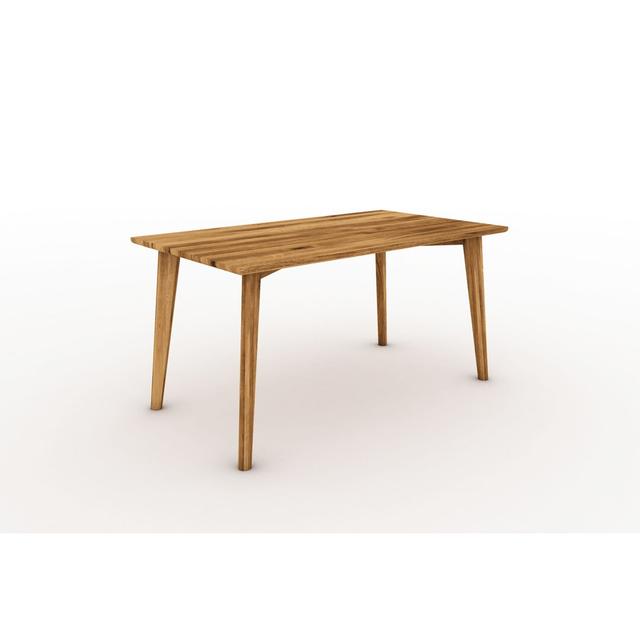 Gant Dining Table Gracie Oaks Size: H77 x L150 x W100cm, Colour: Wild Oak on Productcaster.