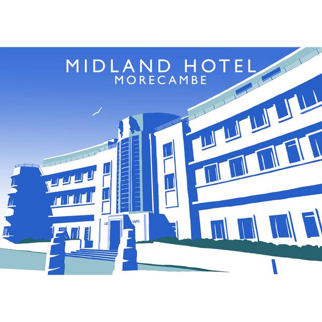 Midland Hotel 2 by Richard O'Neil - Print East Urban Home Format: No Frame, Size: 40 cm H x 50 cm W x 1 cm D on Productcaster.