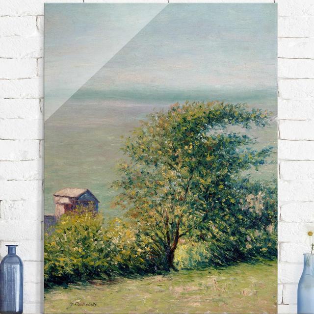 Glasbild By the Sea at Villerville von Gustave Caillebotte East Urban Home Größe: 100 cm H x 75 cm B on Productcaster.