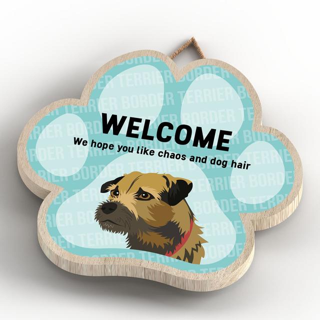 Bassett Hound Dogs Welcome Wall Décor East Urban Home on Productcaster.