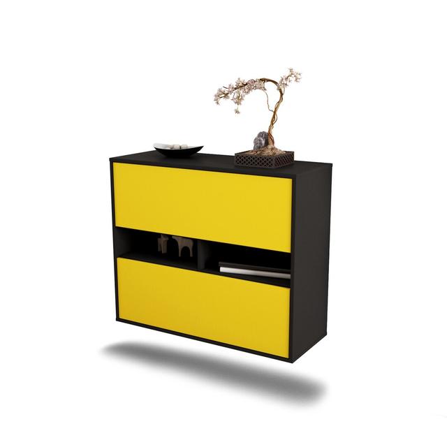 Royalton Sideboard Latitude Run Colour: Yellow on Productcaster.