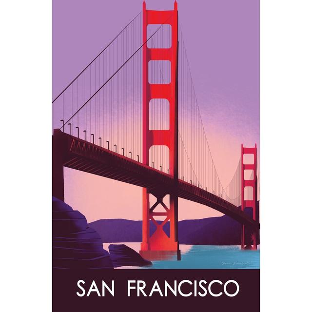 San Francisco I by Omar Escalante - Wrapped Canvas Print Corrigan Studio Size: 46cm H x 30cm W on Productcaster.