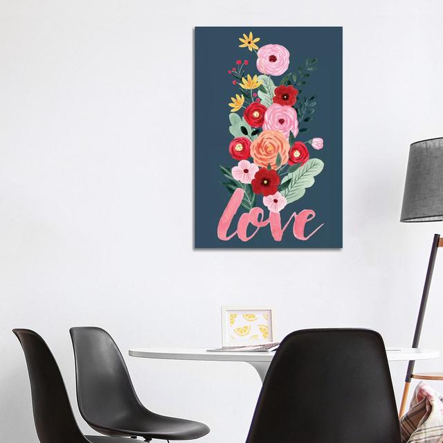 Sweet Hearts Collection B by Grace Popp - Gallery-Wrapped Canvas Giclée on Canvas Lark Manor Format: No Frame, Size: 101.6cm H x 66.04cm W x 3.81cm D on Productcaster.