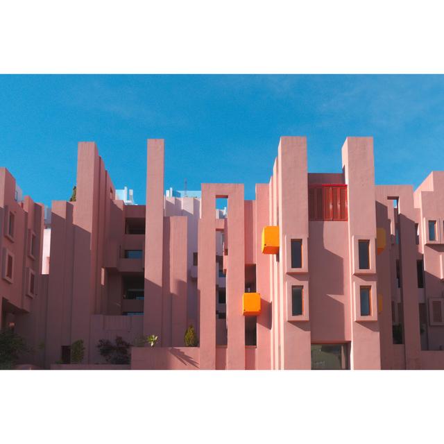 Aswin La Muralla Roja by Vejaa - Wrapped Canvas Photograph Latitude Run Size: 30cm H x 46cm W x 3.8cm D on Productcaster.