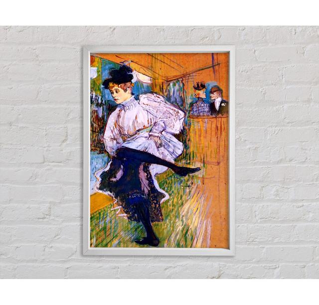 Toulouse Lautrec Jane Avril tanzt - Einzelbildrahmen Kunstdrucke auf Leinwand Bright Star Größe: 141,4 cm H x 100 cm B on Productcaster.