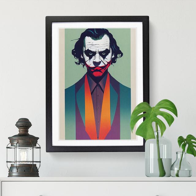 FRM-V0523-2496X The Joker Vol.3 - Print Big Box Art Frame Option: Oak, Size: 34cm H x 25cm W x 2cm D on Productcaster.