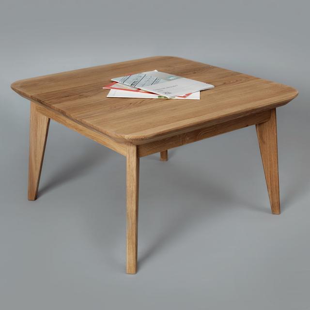 Gatsby Coffee Table Hykkon Colour: Heart Oak, Size: 45cm H x 50cm L x 75cm W on Productcaster.