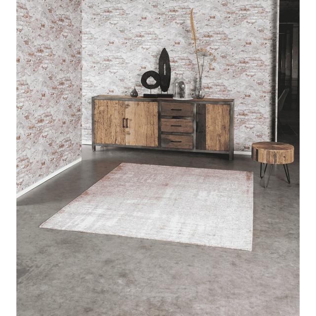 Louque Flatweave Pink/Grey Rug Williston Forge Rug Size: Rectangle 240 x 340cm on Productcaster.