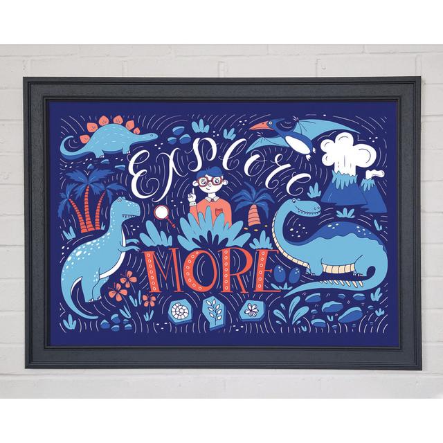 Explore More - Single Picture Frame Art Prints Happy Larry Size: 42cm H x 59.7cm W on Productcaster.