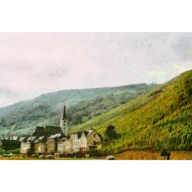 Painted Church by Mountain Hill - Wrapped Canvas Art Prints Alpen Home Size: 51cm H x 76cm W x 3.8cm D on Productcaster.