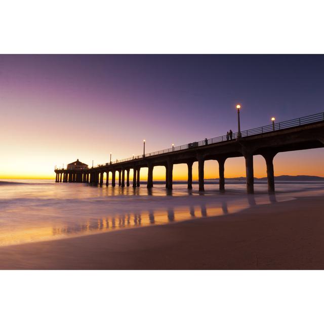 Huntington Beach Sunset Highland Dunes Size: 81cm H x 122cm W x 3.8cm D on Productcaster.