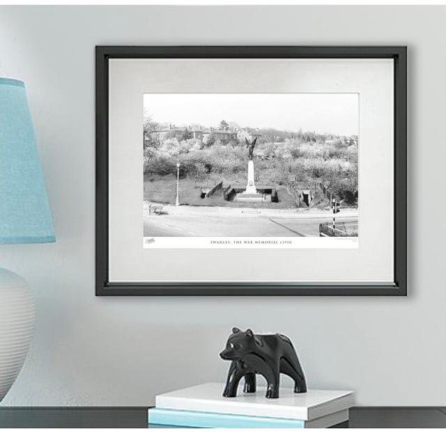 'Swanley, the War Memorial C1950' by Francis Frith - Picture Frame Photograph Print on Paper The Francis Frith Collection Size: 45cm H x 60cm W x 2.3c on Productcaster.