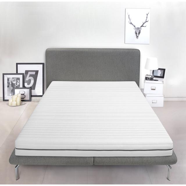 Taschenfederkernmatratze White Noise, 7 Zonen, 17 cm Höhe, ÖKO-TEX Standard 100 Wayfair Sleep Größe: 80 x 200 cm, Festigkeit: H3 - Bis ca. 100 kg on Productcaster.