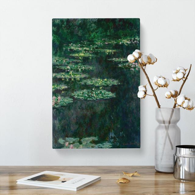 Water Lilies Lily Pond Vol.29 by Claude Monet - Wrapped Canvas Painting East Urban Home Size: 76cm H x 50cm W x 3cm D on Productcaster.