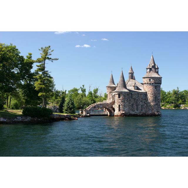 Lennex Boldt Castle Power House - Wrapped Canvas Print 17 Stories Size: 81cm H x 122cm W x 3.8cm D on Productcaster.