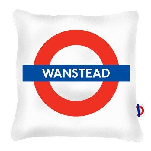 Wanstead Tube Station London Transport Cushion London Transport on Productcaster.