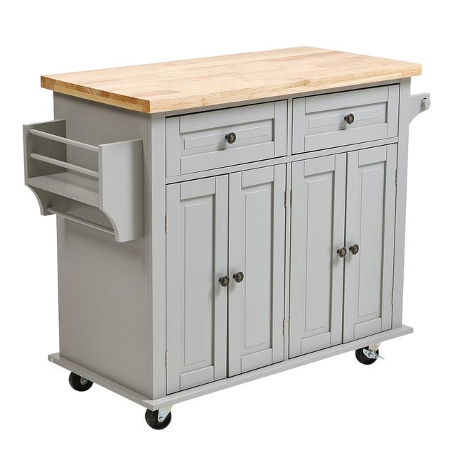 Lamia Kitchen Cart Ophelia & Co. on Productcaster.