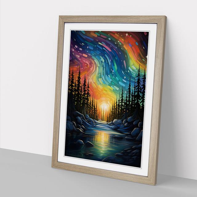 Single Picture Frame Art Prints on Wood Alpen Home Size: 34cm H x 25cm W, Format: Oak Framed on Productcaster.