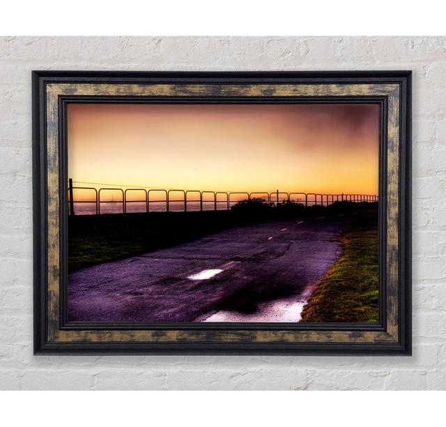 The Oceans Boardwalk - Single Picture Frame Art Prints Bright Star Size: 100cm H x 141.4cm W x 8cm D on Productcaster.