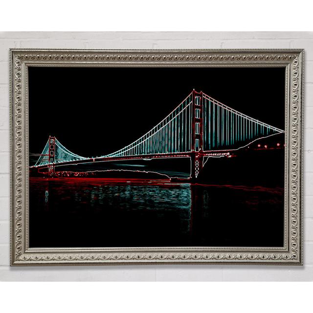 Hells Gate Bridge - Print Bright Star Size: 29.7cm H x 42cm W x 3cm D on Productcaster.