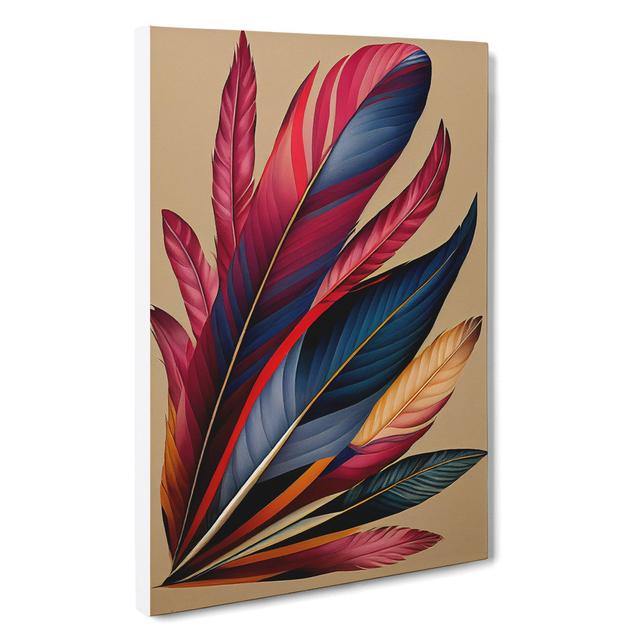 Awe Inspiring Feathers World Menagerie Size: 60cm H x 40cm W x 3cm D on Productcaster.