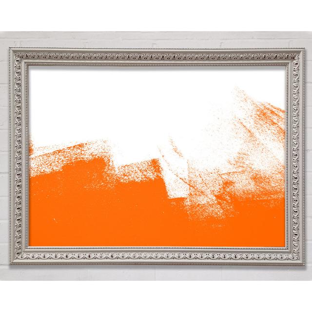 Orange Wash - Single Picture Frame Art Prints Bright Star Size: 21cm H x 29.7cm W x 3cm D on Productcaster.