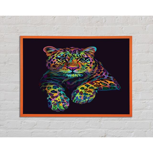 The Beautiful Leopard - Single Picture Frame Art Prints Latitude Vive Size: 42cm H x 59.7cm W x 2cm D on Productcaster.