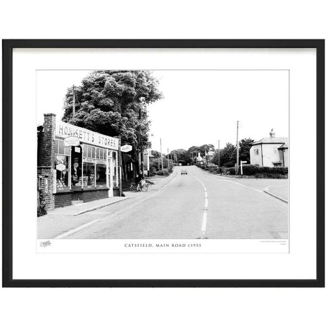 Catsfield, Main Road C1955 by Francis Frith - Single Picture Frame Print The Francis Frith Collection Size: 45cm H x 60cm W x 2.3cm D on Productcaster.