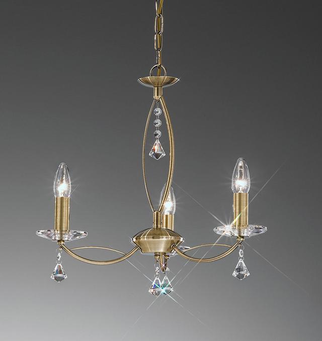 3-Light Candle Style Chandelier Mercer41 Finish: Bronze on Productcaster.