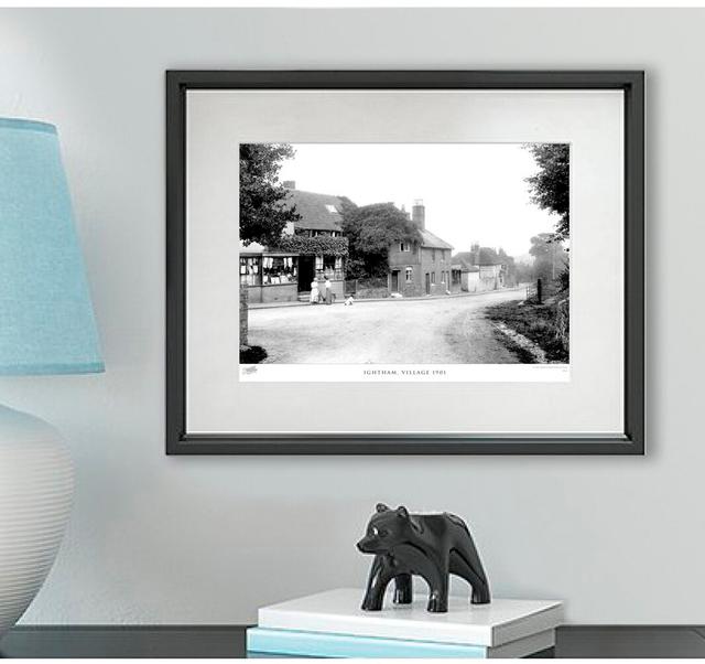 'Ightham, Village 1901' by Francis Frith - Picture Frame Photograph Print on Paper The Francis Frith Collection Size: 45cm H x 60cm W x 2.3cm D on Productcaster.