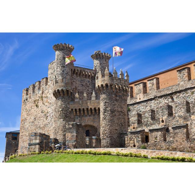 Templar Castle Of Ponferrada by JoseIgnacioSoto - Wrapped Canvas Print 17 Stories Size: 20cm H x 30cm W on Productcaster.