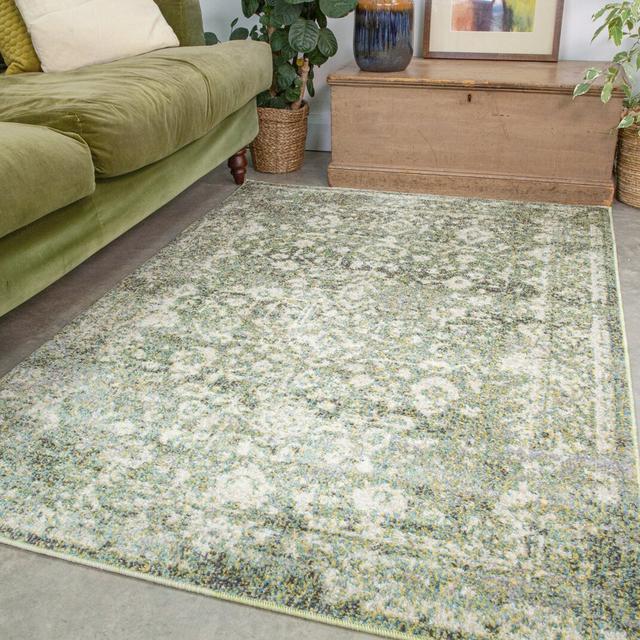 Fryar Green Rug Mistana Rug Size: Rectangle 80 x 150cm on Productcaster.