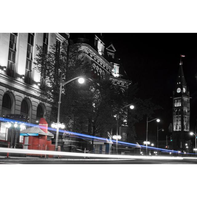 Ottawa Night by Michaelbrulotte - Wrapped Canvas Photograph 17 Stories Size: 30cm H x 46cm W on Productcaster.