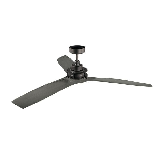 Teanna 56cm Ceiling Fan with Light Kit Metro Lane on Productcaster.