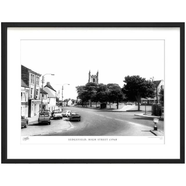 'Sedgefield, High Street C1968' by Francis Frith - Picture Frame Photograph Print on Paper The Francis Frith Collection Size: 45cm H x 60cm W x 2.3cm on Productcaster.