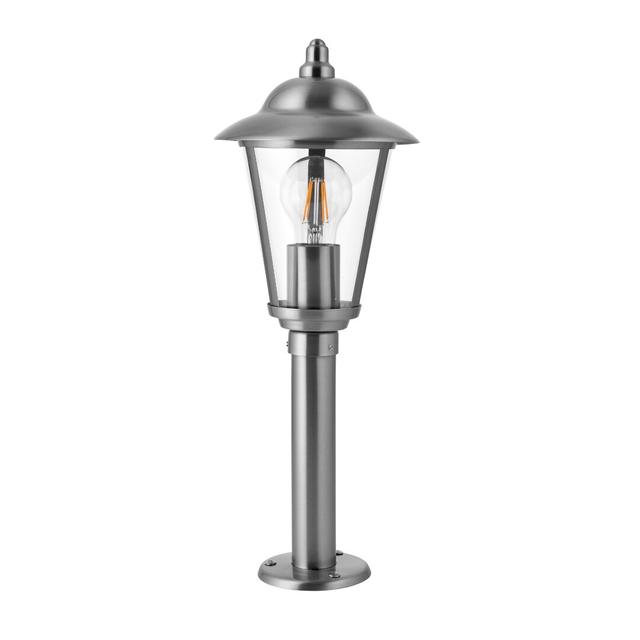 Rumbaugh Stainless Steel 1 -Light Hardwired Lamp Post Dakota Fields Size: 45 cm on Productcaster.