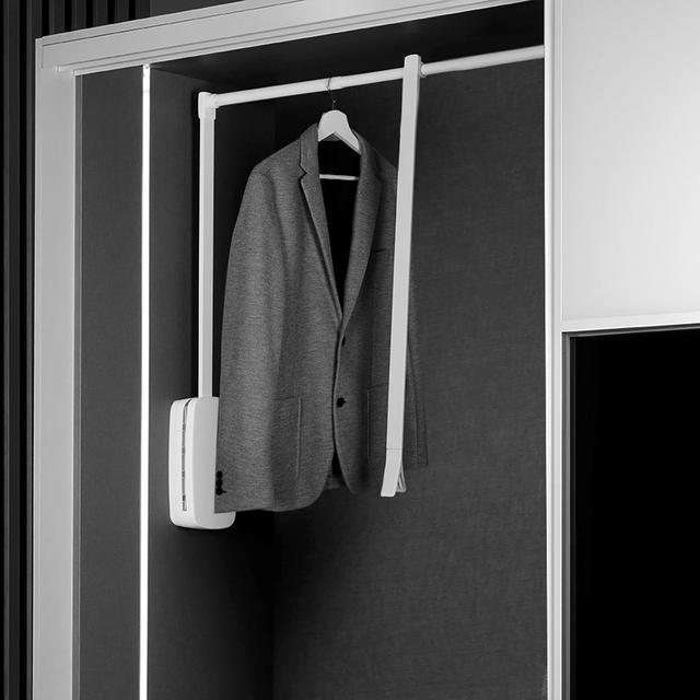 Niglaes 83cm Wide Wardrobe Rail Symple Stuff Finish: Chrome on Productcaster.