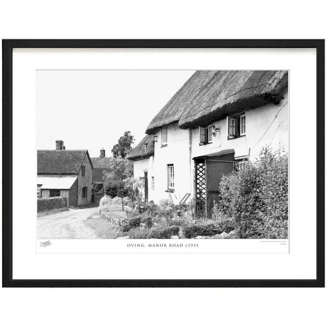 Oving, Manor Road C1955 by Francis Frith - Single Picture Frame Print The Francis Frith Collection Size: 45cm H x 60cm W x 2.3cm D on Productcaster.