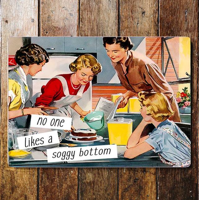 No One Likes A Soggy Bottom - Metal Sign East Urban Home on Productcaster.