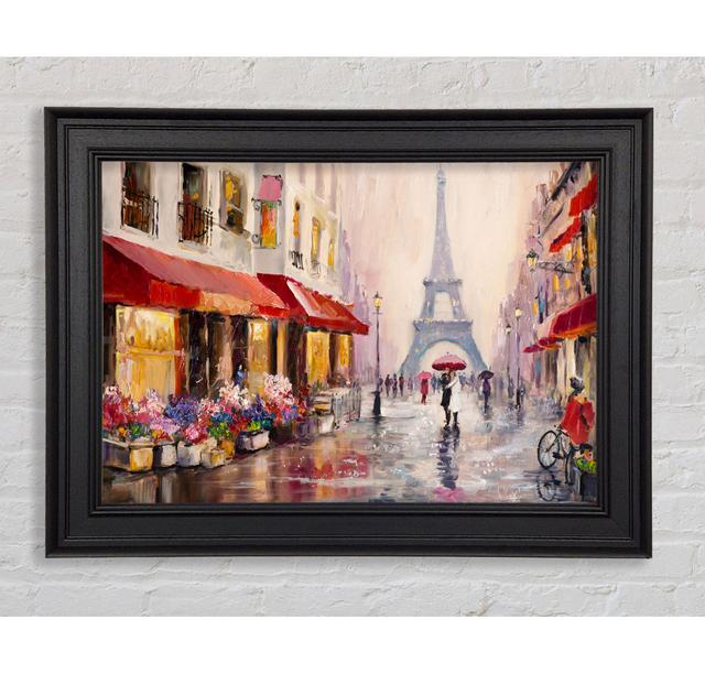 Paris Streets - Single Picture Frame Art Prints Rosalind Wheeler Size: 21cm H x 42cm W x 8cm D on Productcaster.