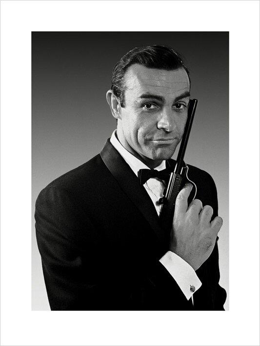 'James Bond' Photographic Print East Urban Home Size: 80cm H x 60cm W on Productcaster.