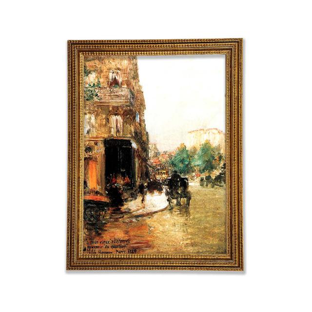 Pariser Straßenszene 2 von Hassam - Einzelne Bilderrahmen Kunstdrucke Bright Star Größe: 84,1 cm H x 59,7 cm B x 3 cm T on Productcaster.