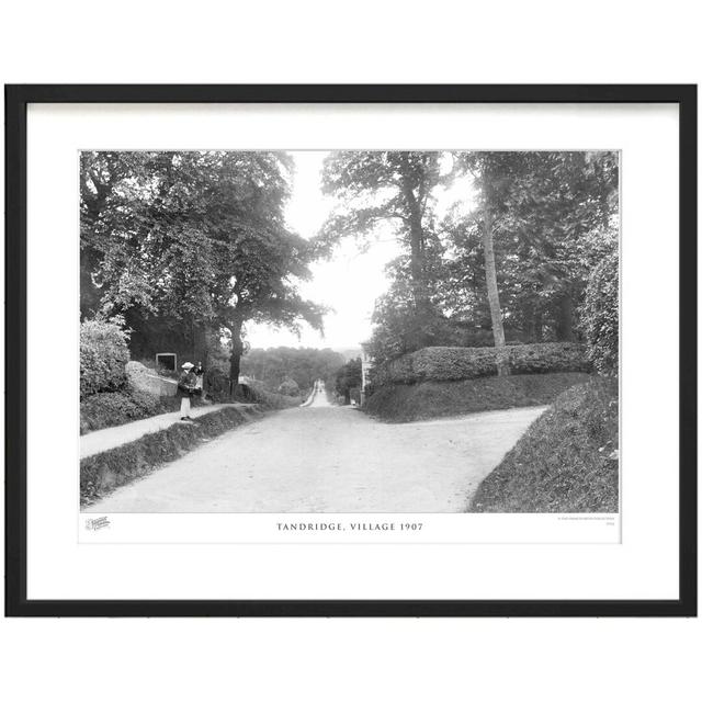 'Tandridge, Village 1907' by Francis Frith - Picture Frame Photograph Print on Paper The Francis Frith Collection Size: 40cm H x 50cm W x 2.3cm D on Productcaster.