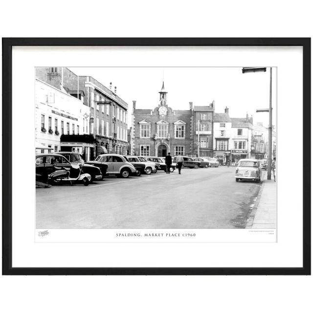 Spalding, Market Place C1960 by Francis Frith - Single Picture Frame Print The Francis Frith Collection Size: 40cm H x 50cm W x 2.3cm D on Productcaster.