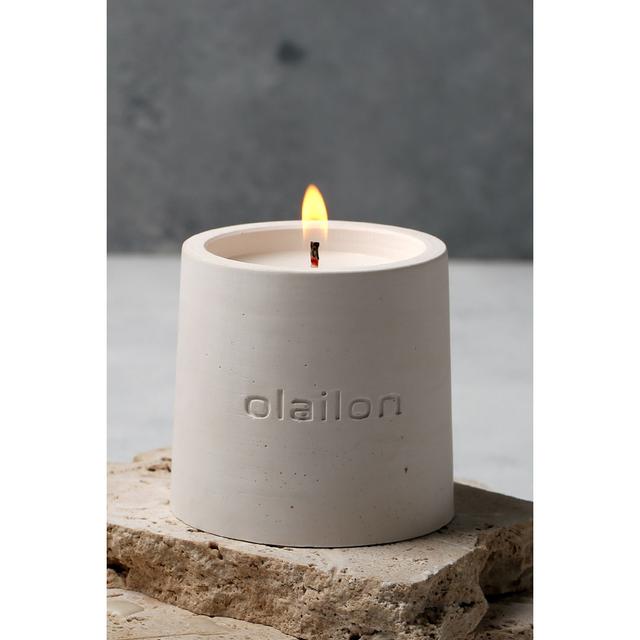 Candly Scented Tumbler Candle with Concrete Holder Hanah Home on Productcaster.