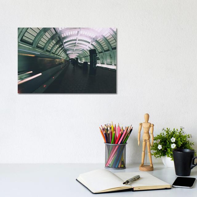 Morning Commute by Alex Tonetti - Wrapped Canvas Print 17 Stories Size: 20.32cm H x 30.48cm W x 1.91cm D on Productcaster.