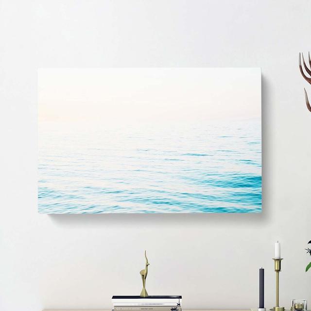 Ocean Art - Wrapped Canvas Print East Urban Home Size: 40cm H x 60cm W x 3cm D on Productcaster.