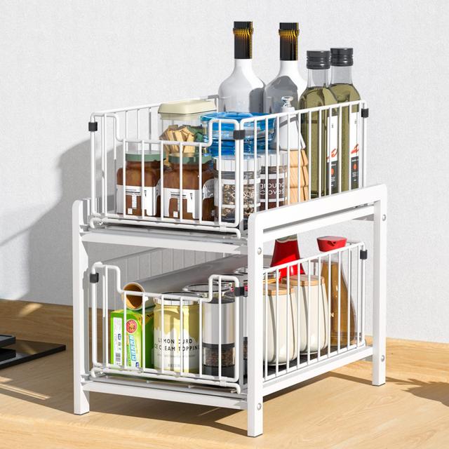 Freestanding Spice Rack Allibert Finish: White on Productcaster.